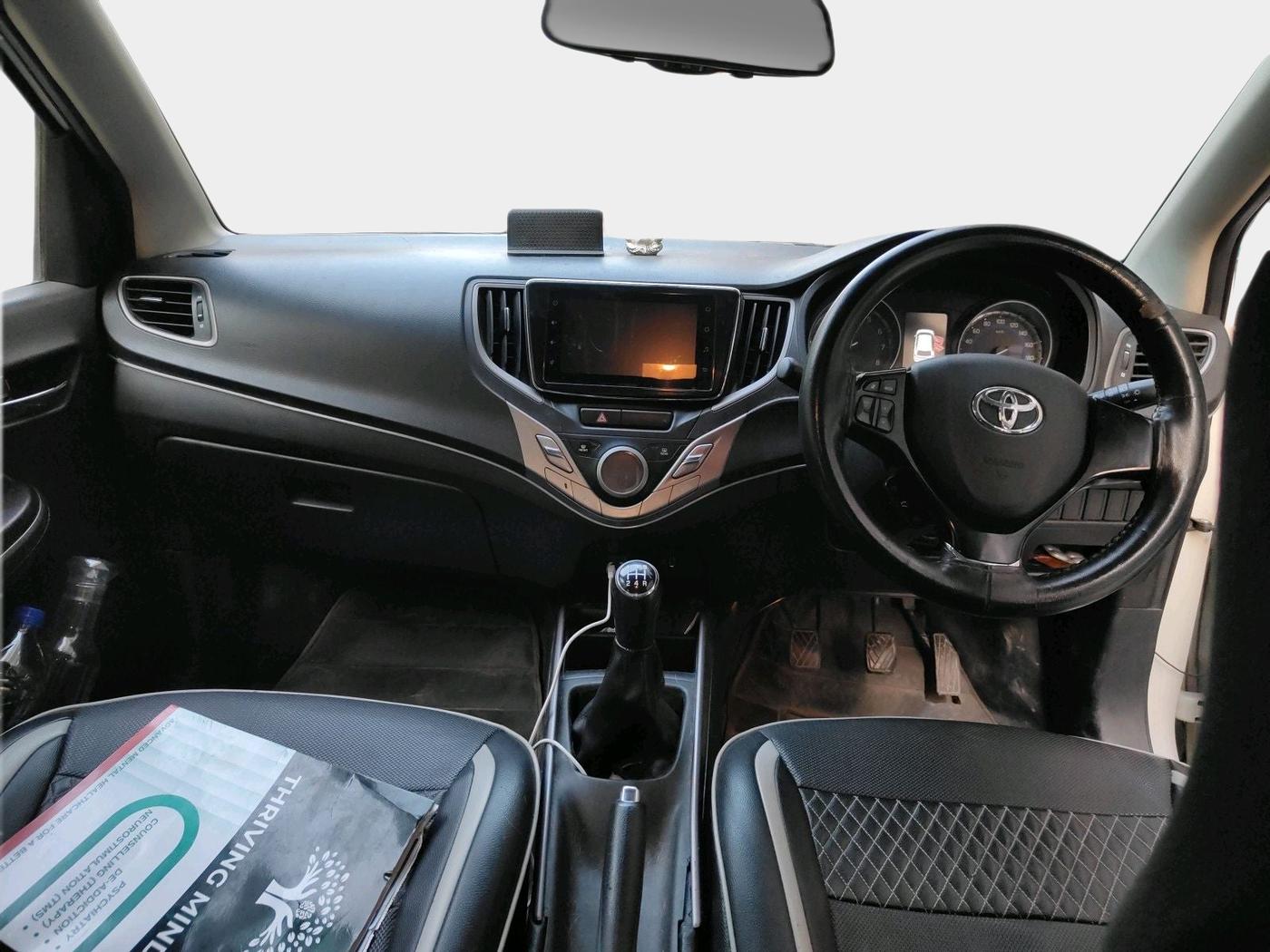 2020 Toyota Glanza G, Petrol, Manual, 85,200 km, interior