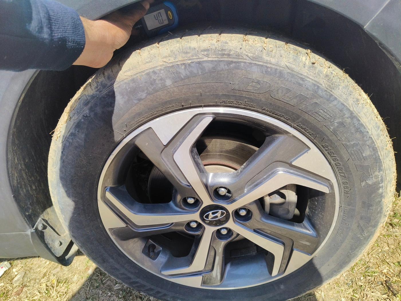 2019 Hyundai Creta SX AT 1.6 PETROL, Petrol, Automatic, 41,929 km, tyre