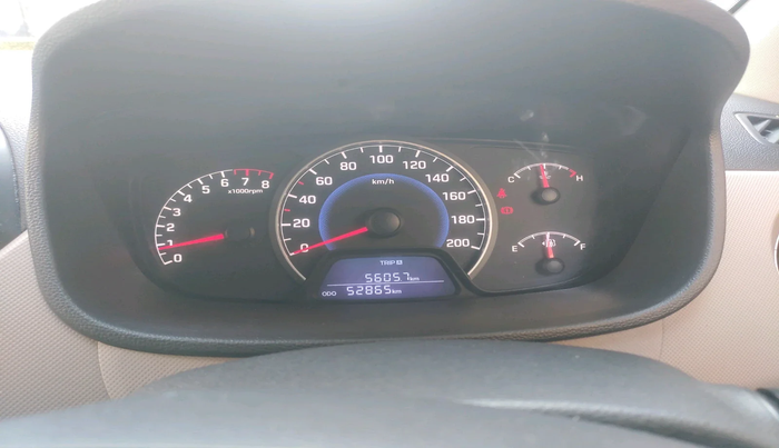 2016 Hyundai Grand i10 SPORTZ 1.2 KAPPA VTVT, Petrol, Manual, 52,865 km, interior