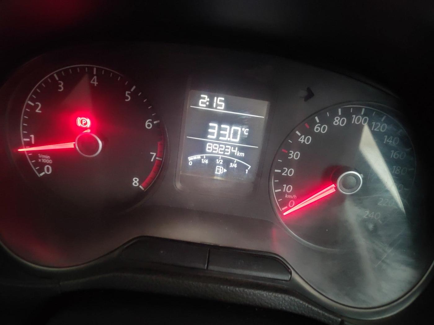 2015 Volkswagen Polo TRENDLINE 1.2L PETROL, Petrol, Manual, 89,234 km, interior