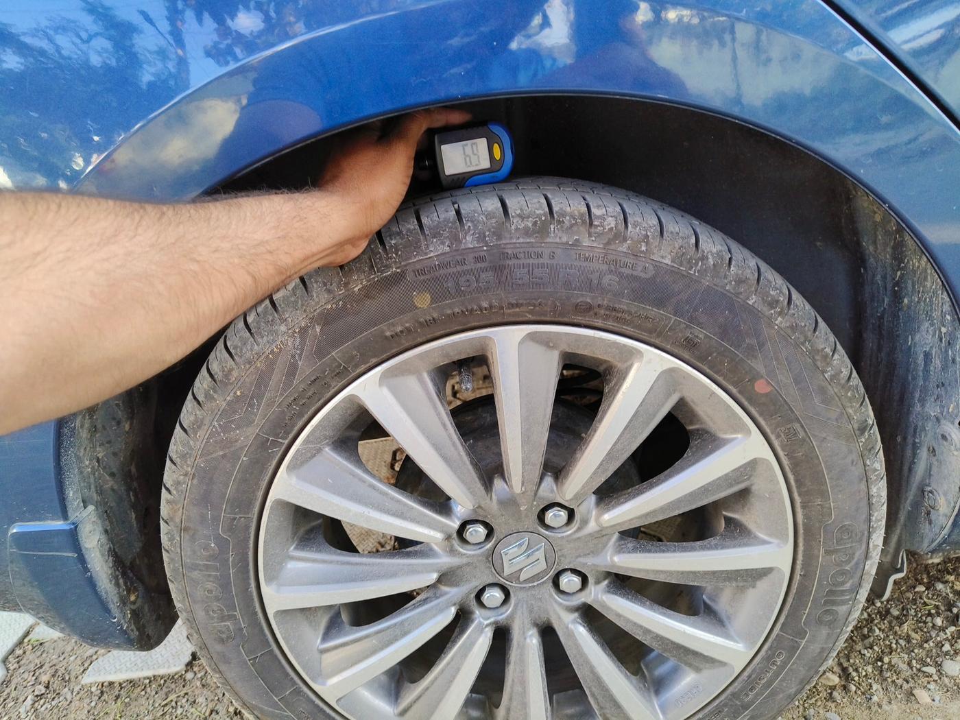 2019 Maruti Ciaz ALPHA 1.5 SHVS PETROL, Petrol, Manual, 1,05,327 km, tyre
