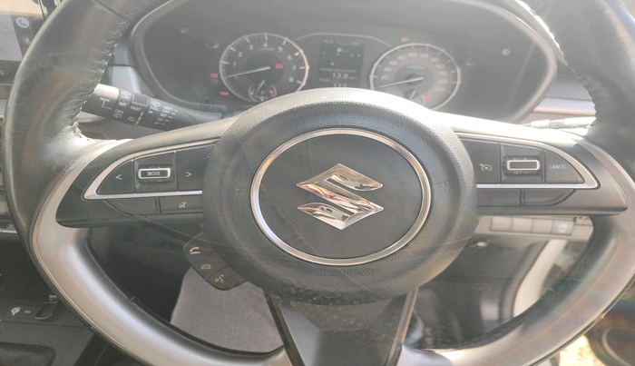 2022 Maruti BREZZA ZXI + SMART HYBRID, Petrol, Manual, 22,973 km, interior