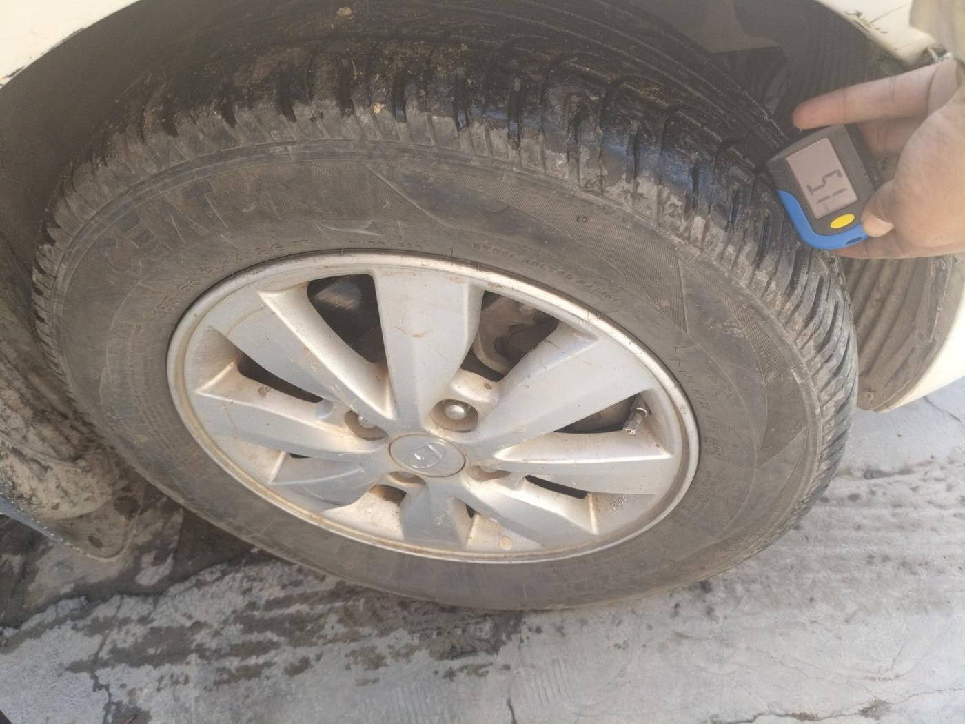 2014 Hyundai i20 SPORTZ 1.4 CRDI, Diesel, Manual, 92,322 km, tyre