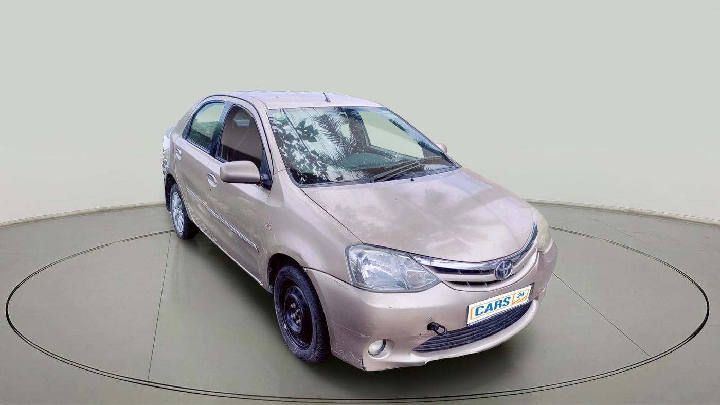 2012 Toyota Etios VD, Diesel, Manual, 1,98,055 km, exterior