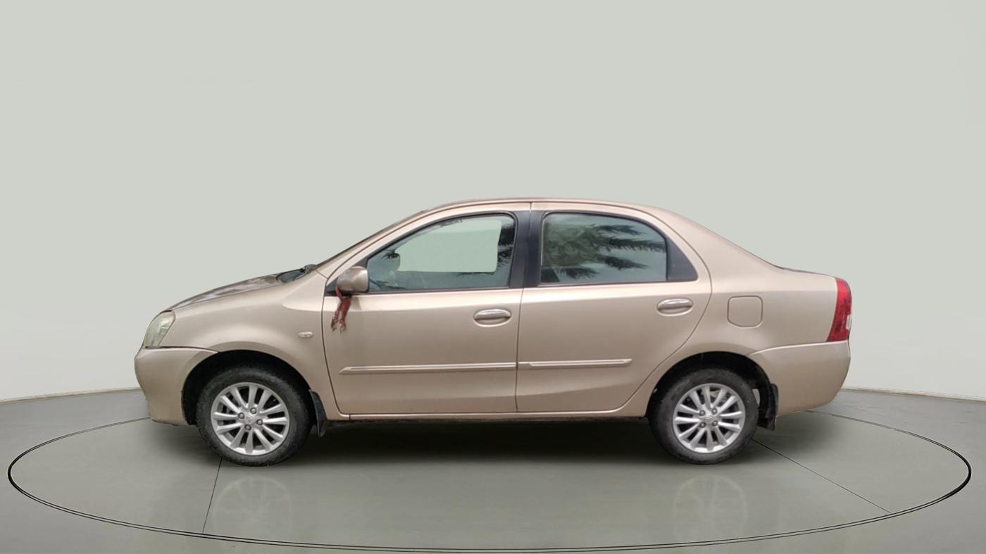 2012 Toyota Etios VD, Diesel, Manual, 1,98,055 km, exterior