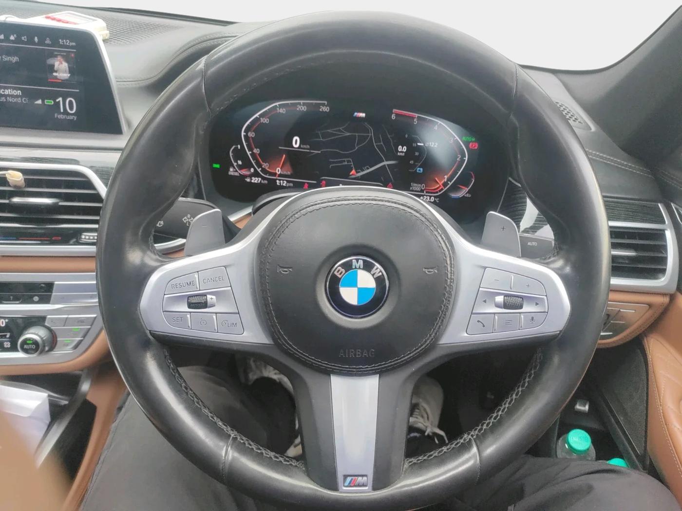 2019 BMW 7 Series 730Ld M Sport, Diesel, Automatic, 91,607 km, interior