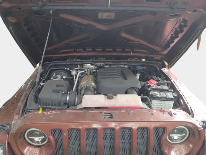2021 Mahindra Thar LX D AT 4WD HT, Diesel, Automatic, 40,269 km, exterior