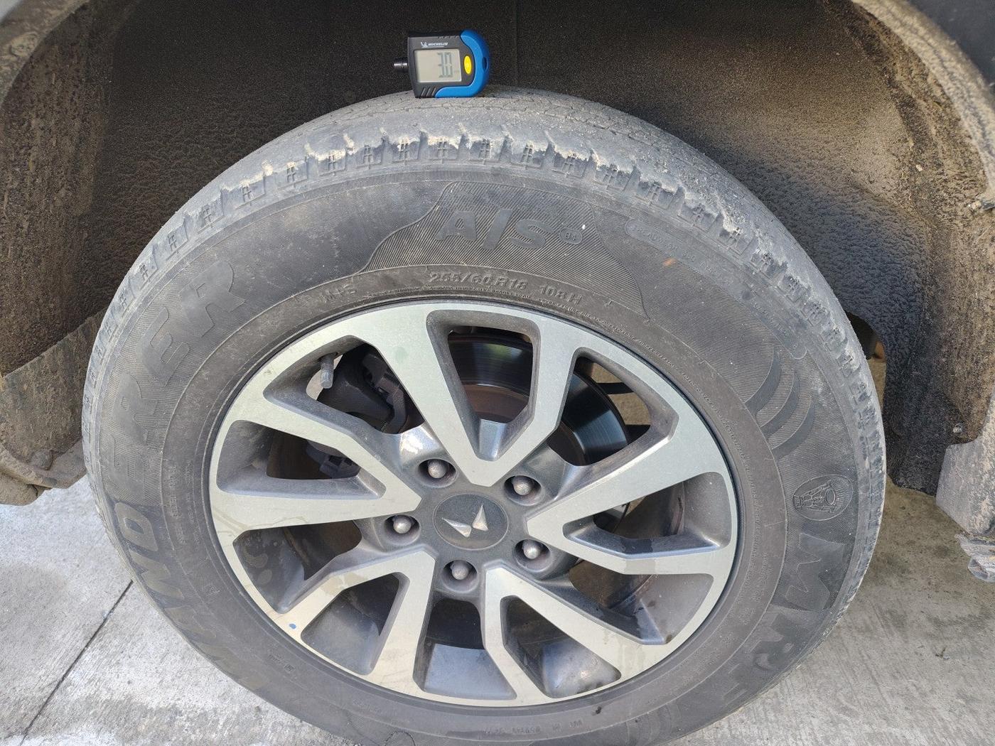 2022 Mahindra SCORPIO-N Z8 L DIESEL AT 2WD 7 STR, Diesel, Automatic, 60,792 km, tyre
