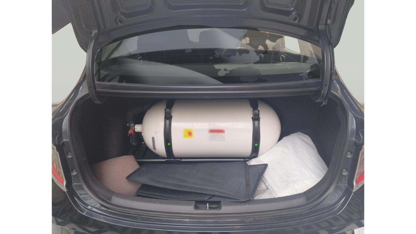 2023 Hyundai AURA SX 1.2 CNG, Petrol, Manual, 30,798 km, exterior