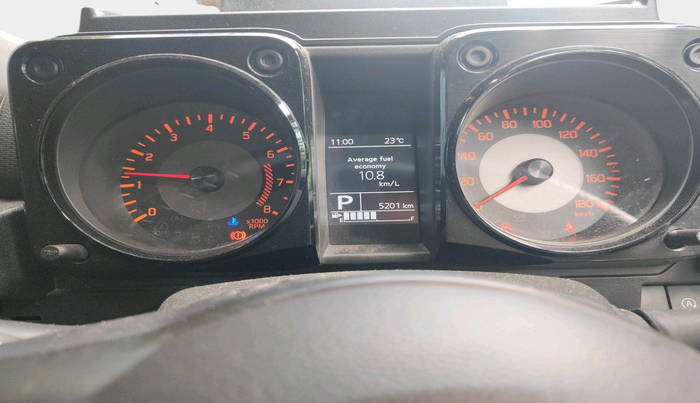 2024 Maruti JIMNY ALPHA ALL GRIP PRO AT, Petrol, Automatic, 5,201 km, interior