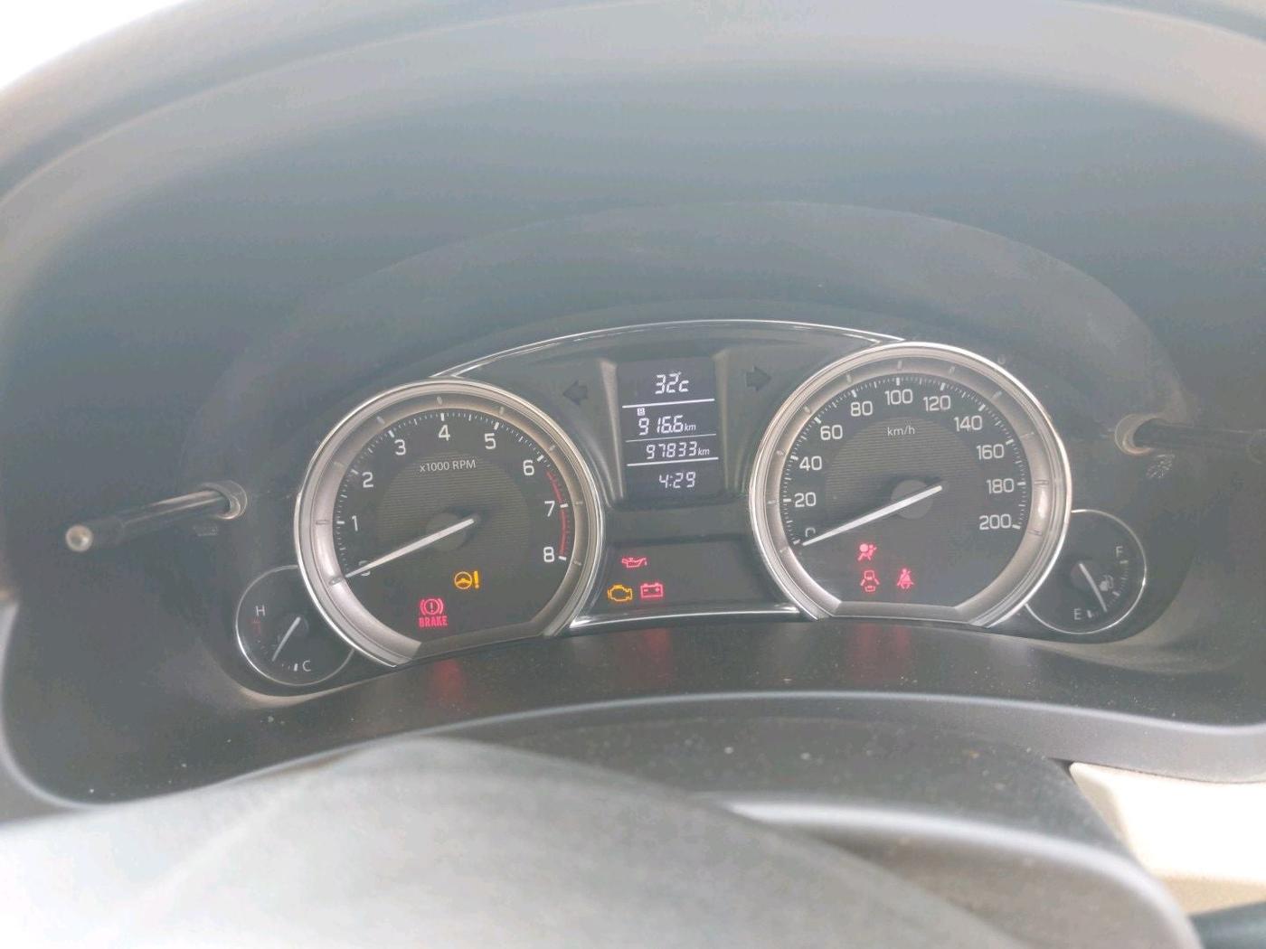 2017 Maruti Ciaz SIGMA 1.4 MT PETROL, Petrol, Manual, 97,833 km, interior