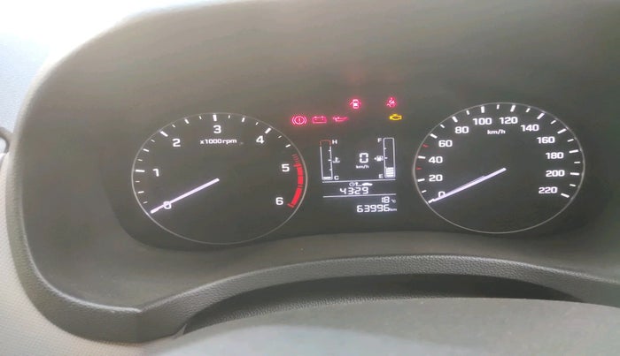 2017 Hyundai Creta E PLUS 1.4 DIESEL, Diesel, Manual, 63,996 km, interior