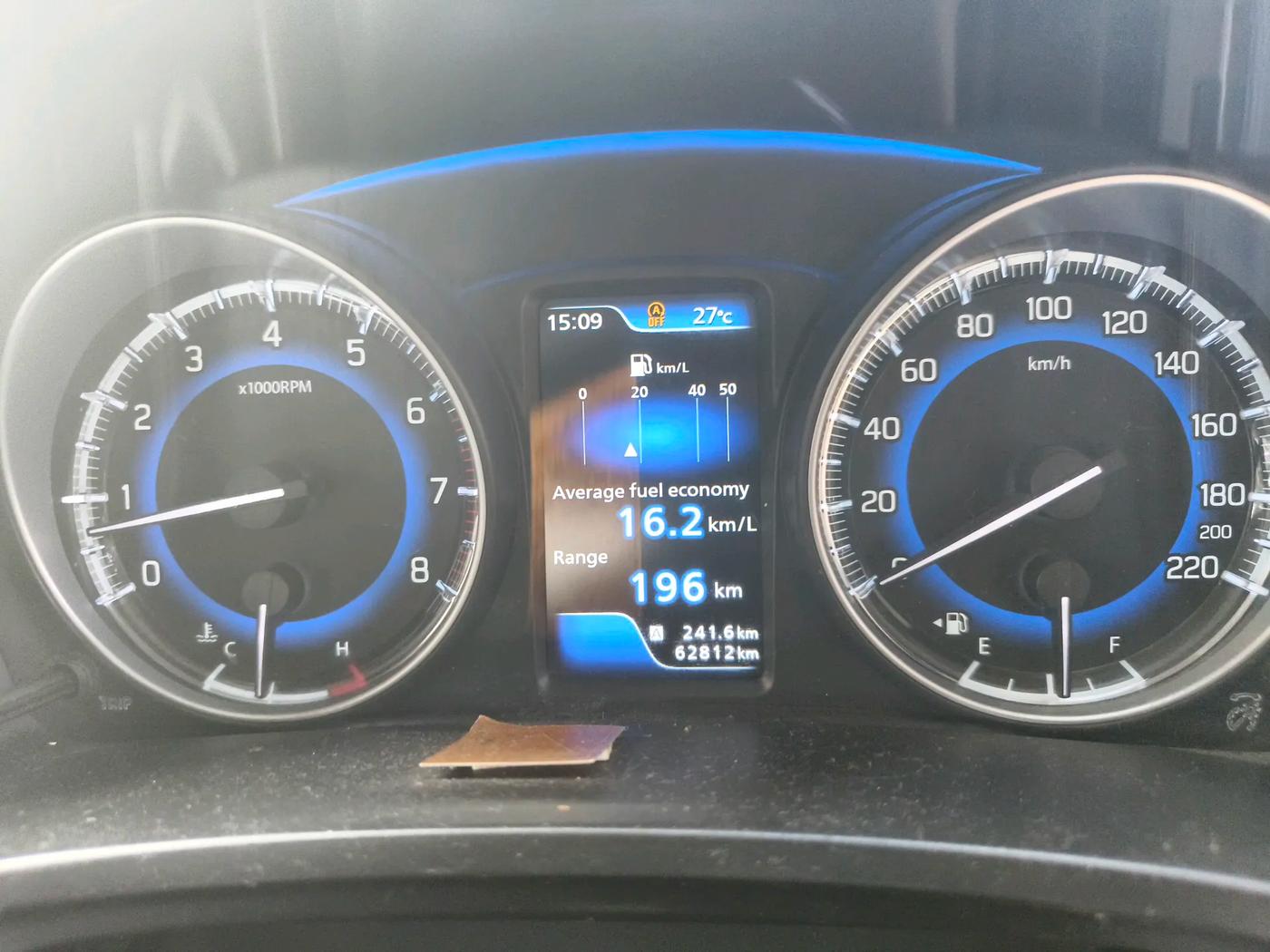 2019 Toyota Glanza G ISG, Petrol, Manual, 62,812 km, interior