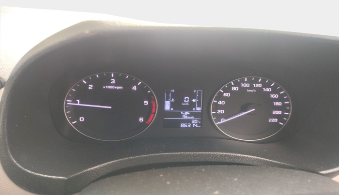 2017 Hyundai Creta SX PLUS 1.6 DIESEL, Diesel, Manual, 86,314 km, interior