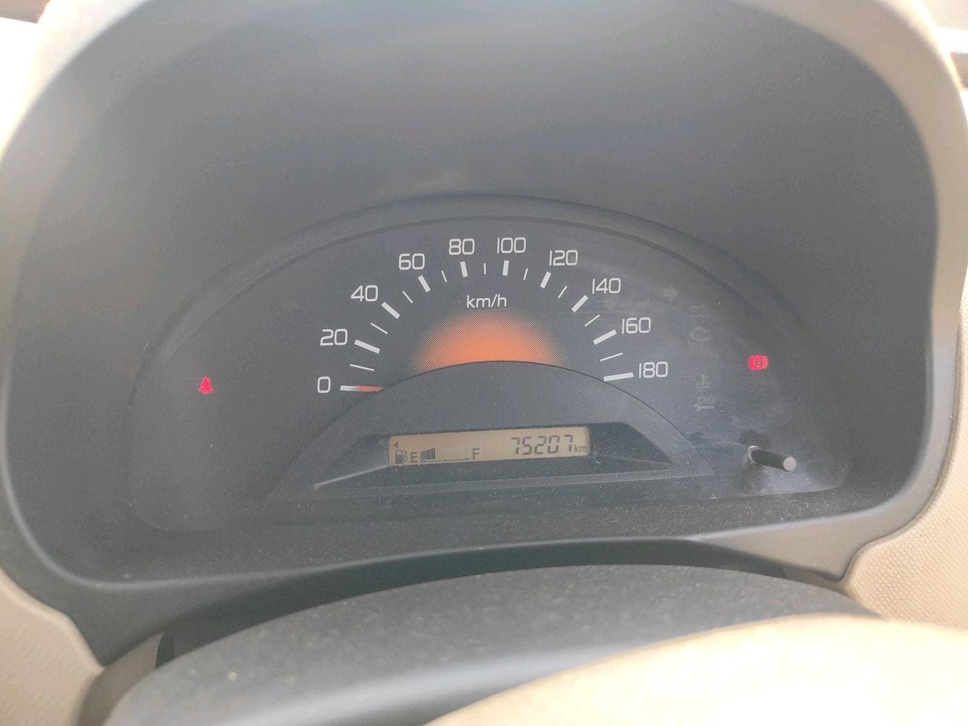 2018 Maruti Wagon R 1.0 LXI CNG, Petrol, Manual, 75,207 km, interior
