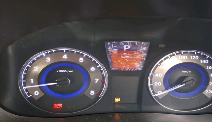 2013 Hyundai Verna FLUIDIC 1.6 VTVT SX AT, Petrol, Automatic, 73,053 km, interior