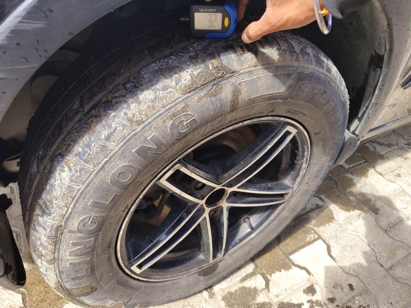 2019 Mahindra XUV500 W7, Diesel, Manual, 78,455 km, tyre