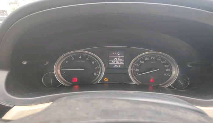 2016 Maruti Ciaz VXI (O), Petrol, Manual, 55,961 km, interior