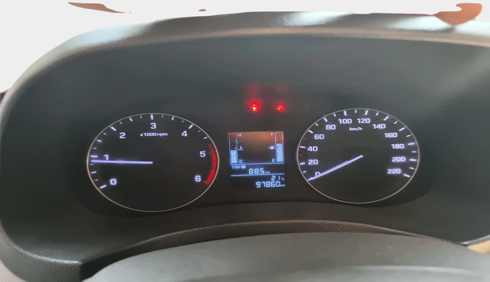 2017 Hyundai Creta SX PLUS 1.6 DIESEL, Diesel, Manual, 97,860 km, interior