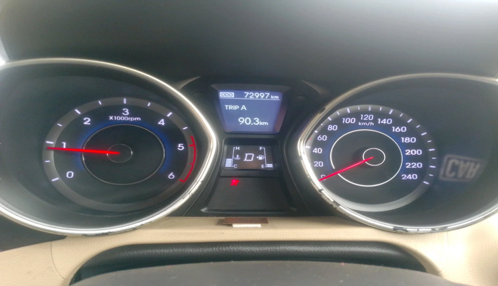 2013 Hyundai New Elantra 1.6 SX AT DIESEL, Diesel, Automatic, 72,997 km, interior