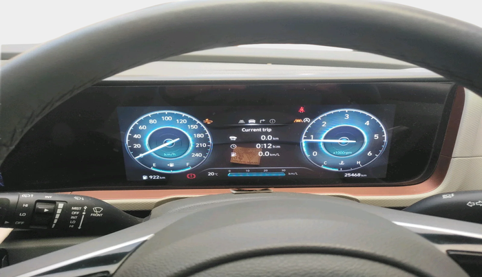 2024 Hyundai Creta SX (O) 1.5 DIESEL, Diesel, Manual, 25,468 km, interior