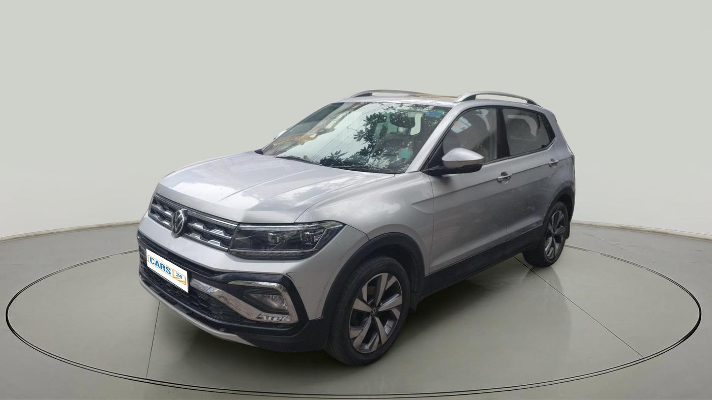2022 Volkswagen TAIGUN TOPLINE 1.0 TSI AT, Petrol, Automatic, 69,419 km, exterior