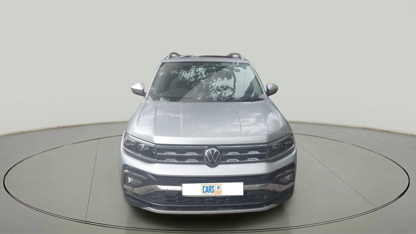 2022 Volkswagen TAIGUN TOPLINE 1.0 TSI AT, Petrol, Automatic, 69,419 km, exterior
