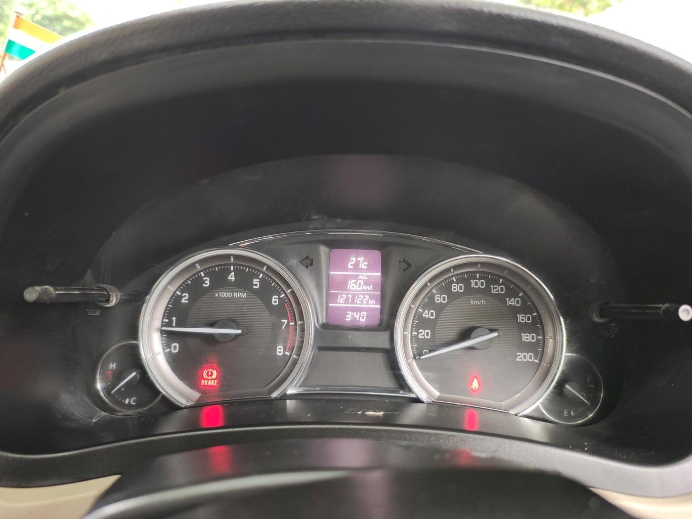2015 Maruti Ciaz ZXI+, Petrol, Manual, 1,27,122 km, interior