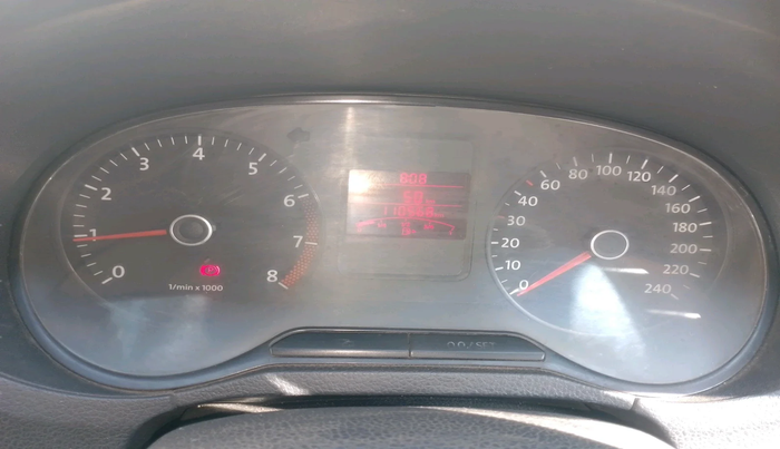 2013 Volkswagen Polo COMFORTLINE 1.2L PETROL, Petrol, Manual, 1,10,568 km, interior