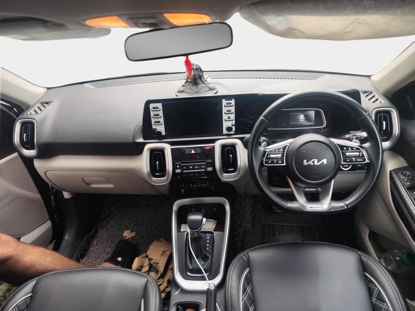 2023 KIA SONET HTX 1.5 AT, Diesel, Automatic, 38,180 km, interior