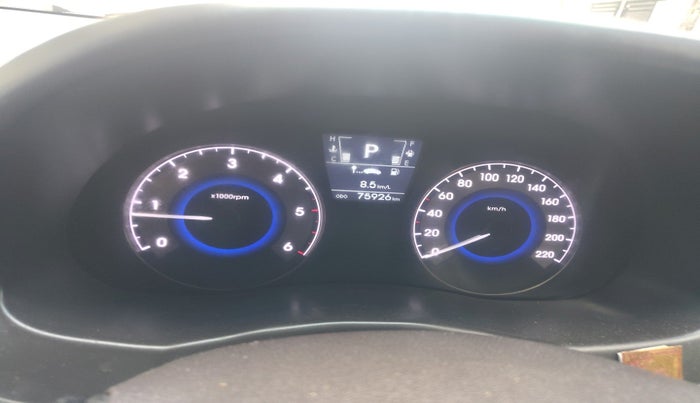 2014 Hyundai Verna FLUIDIC 1.6 CRDI SX OPT AT, Diesel, Automatic, 91,810 km, interior