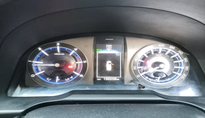 2016 Toyota Innova Crysta 2.8 ZX AT 7 STR, Diesel, Automatic, 1,50,258 km, interior