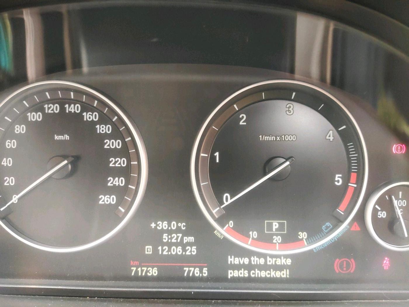 2011 BMW 5 Series 525D 3.0, Diesel, Automatic, 71,736 km, interior