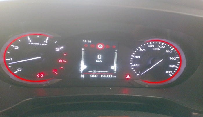 2021 Mahindra Thar LX HT PETROL 4WD MT, Petrol, Manual, 64,903 km, interior