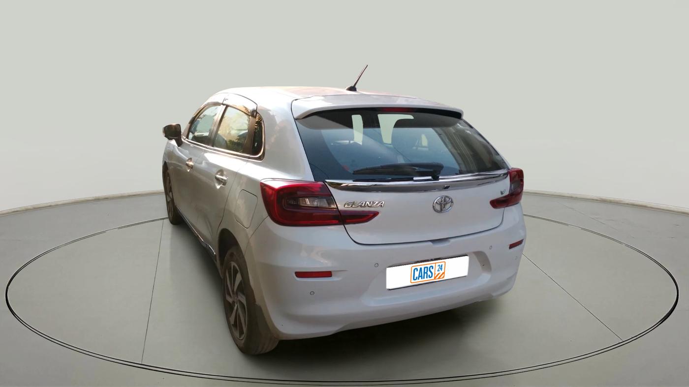 2023 Toyota Glanza V AMT, Petrol, Automatic, 3,072 km, exterior