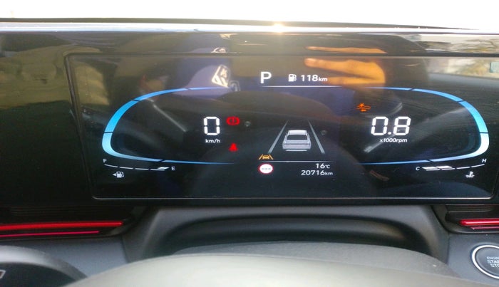 2023 Hyundai Verna SX (O) 1.5 TURBO PETROL DCT, Petrol, Automatic, 20,716 km, interior