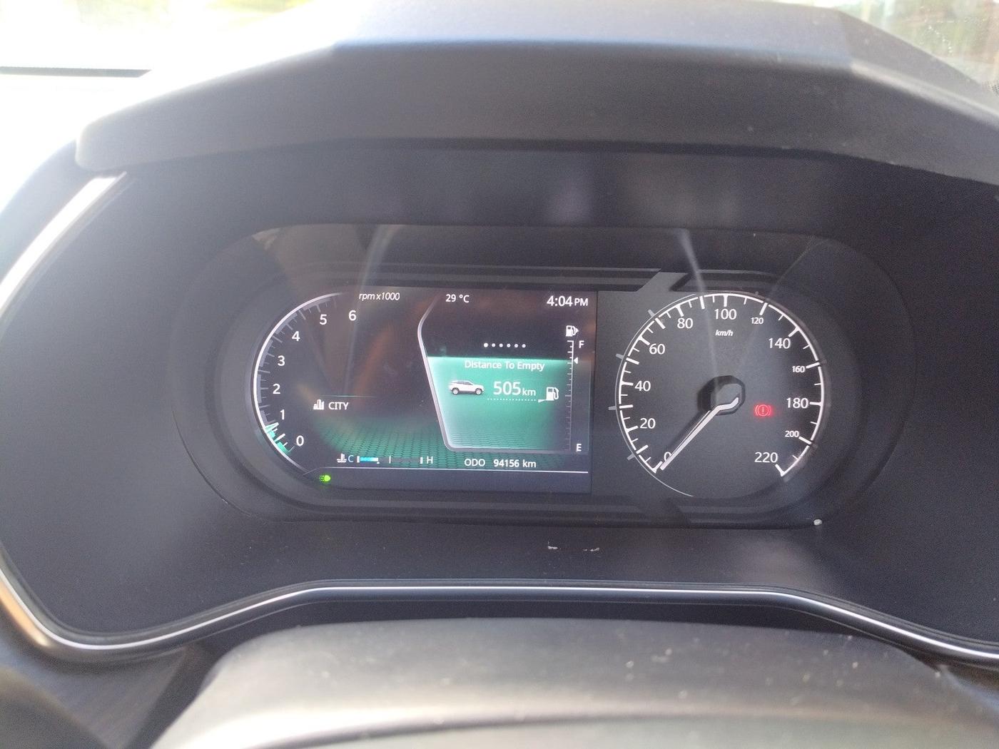 2019 Tata Harrier XZ 2.0L, Diesel, Manual, 94,156 km, interior