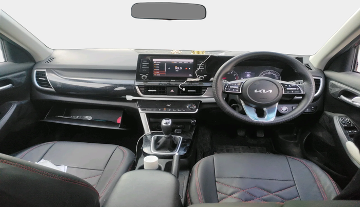 2023 KIA SELTOS HTK PLUS 1.5 IMT, Petrol, Manual, 8,056 km, interior