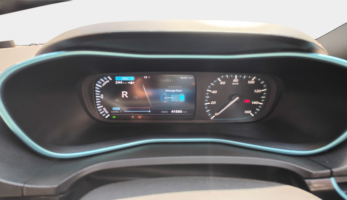 2022 Tata NEXON EV XZ PLUS DARK EDITION, Electric, Automatic, 41,886 km, interior