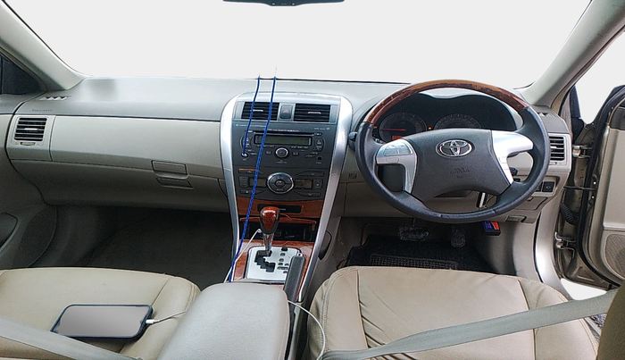 2010 Toyota Corolla Altis VL AT PETROL, Petrol, Automatic, 2,00,770 km, interior