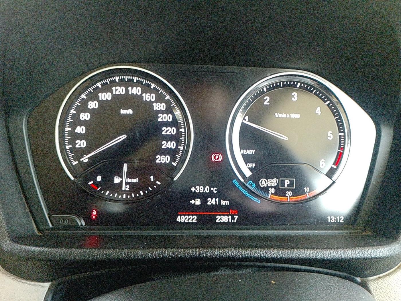 2018 BMW X1 sDrive 20d x Line, Diesel, Automatic, 49,222 km, interior