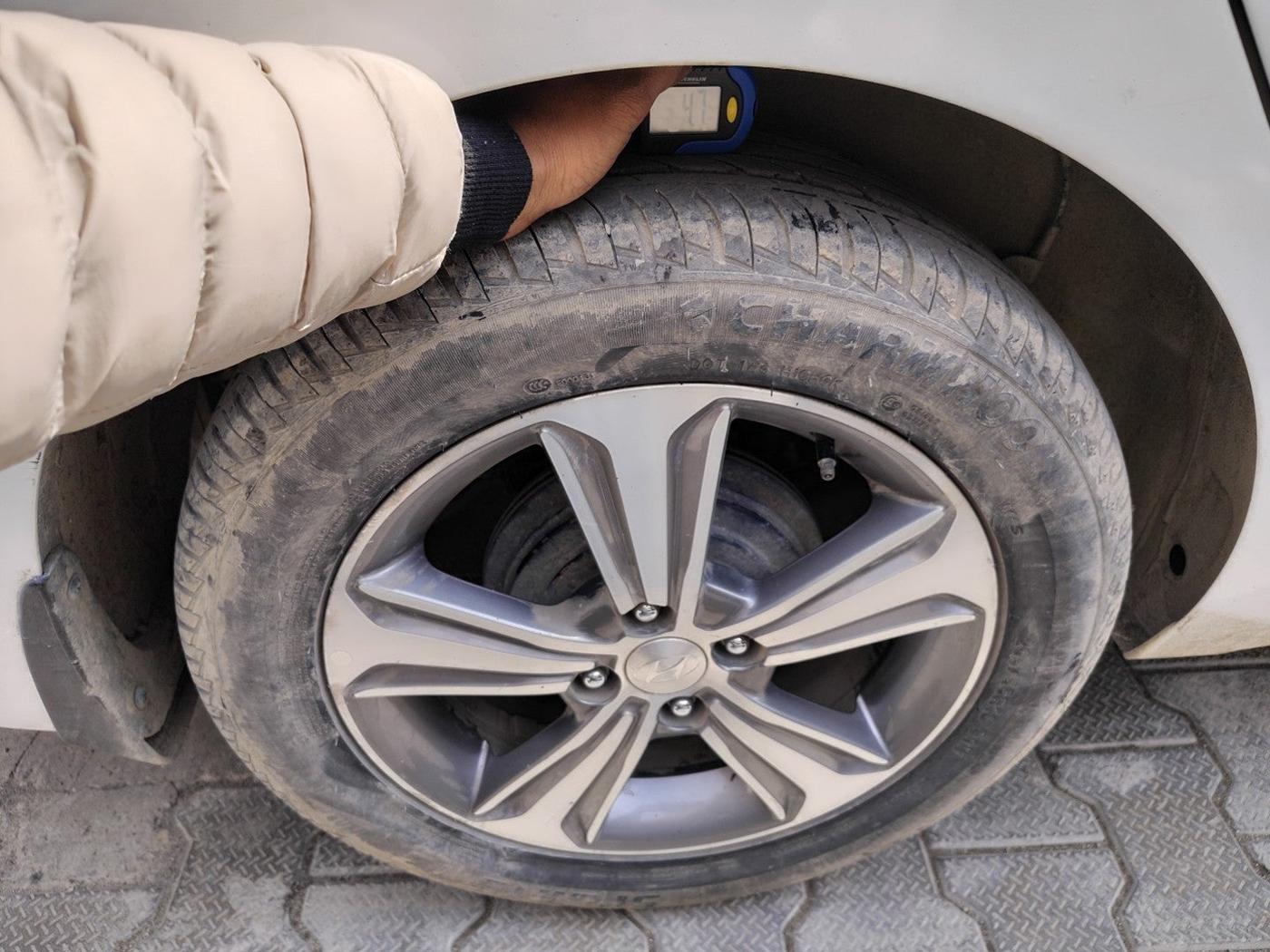 2018 Hyundai Verna 1.6 VTVT SX, Petrol, Manual, 48,069 km, tyre