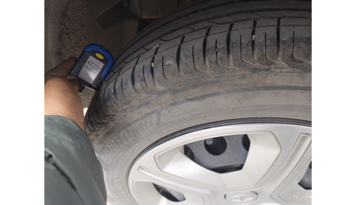 2023 Tata NEXON XM PETROL, Petrol, Manual, 22,436 km, tyre