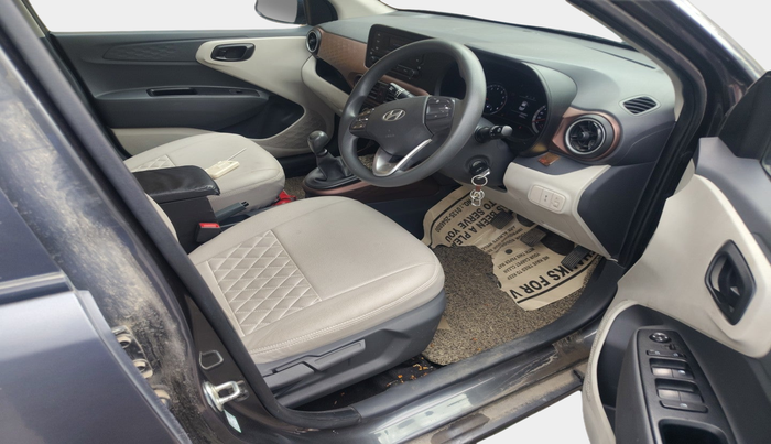 2024 Hyundai AURA S 1.2 CNG, Petrol, Manual, 18,428 km, interior