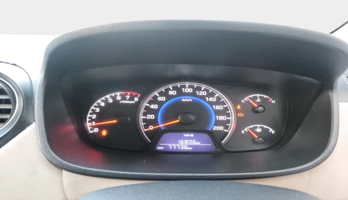 2017 Hyundai Grand i10 MAGNA 1.2 KAPPA VTVT, Petrol, Manual, 77,736 km, interior