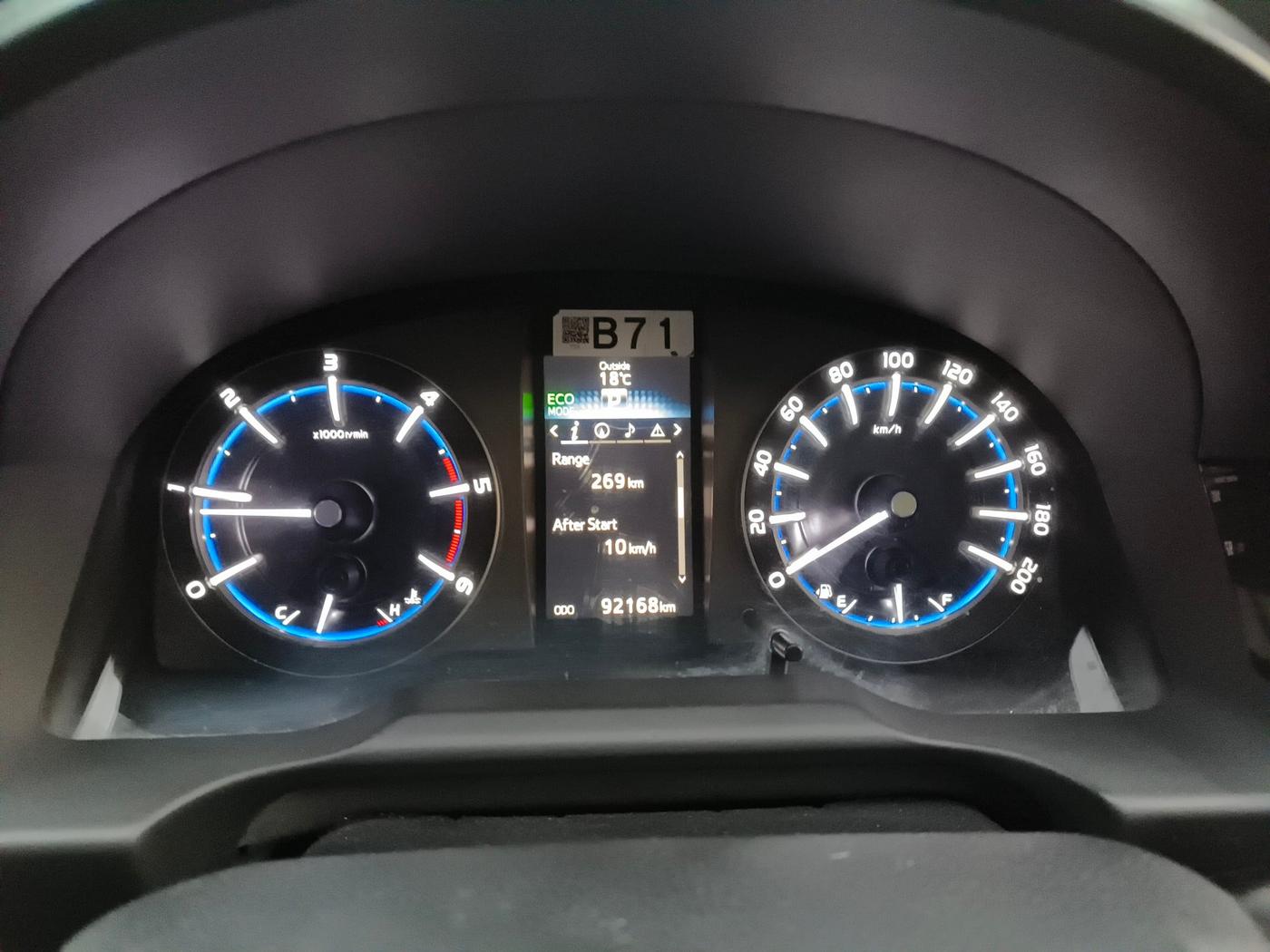 2018 Toyota Innova Crysta 2.8 ZX AT 7 STR, Diesel, Automatic, 92,500 km, interior