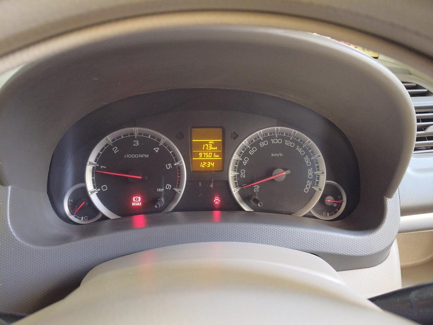 2012 Maruti Ertiga VDI, Diesel, Manual, 97,501 km, interior