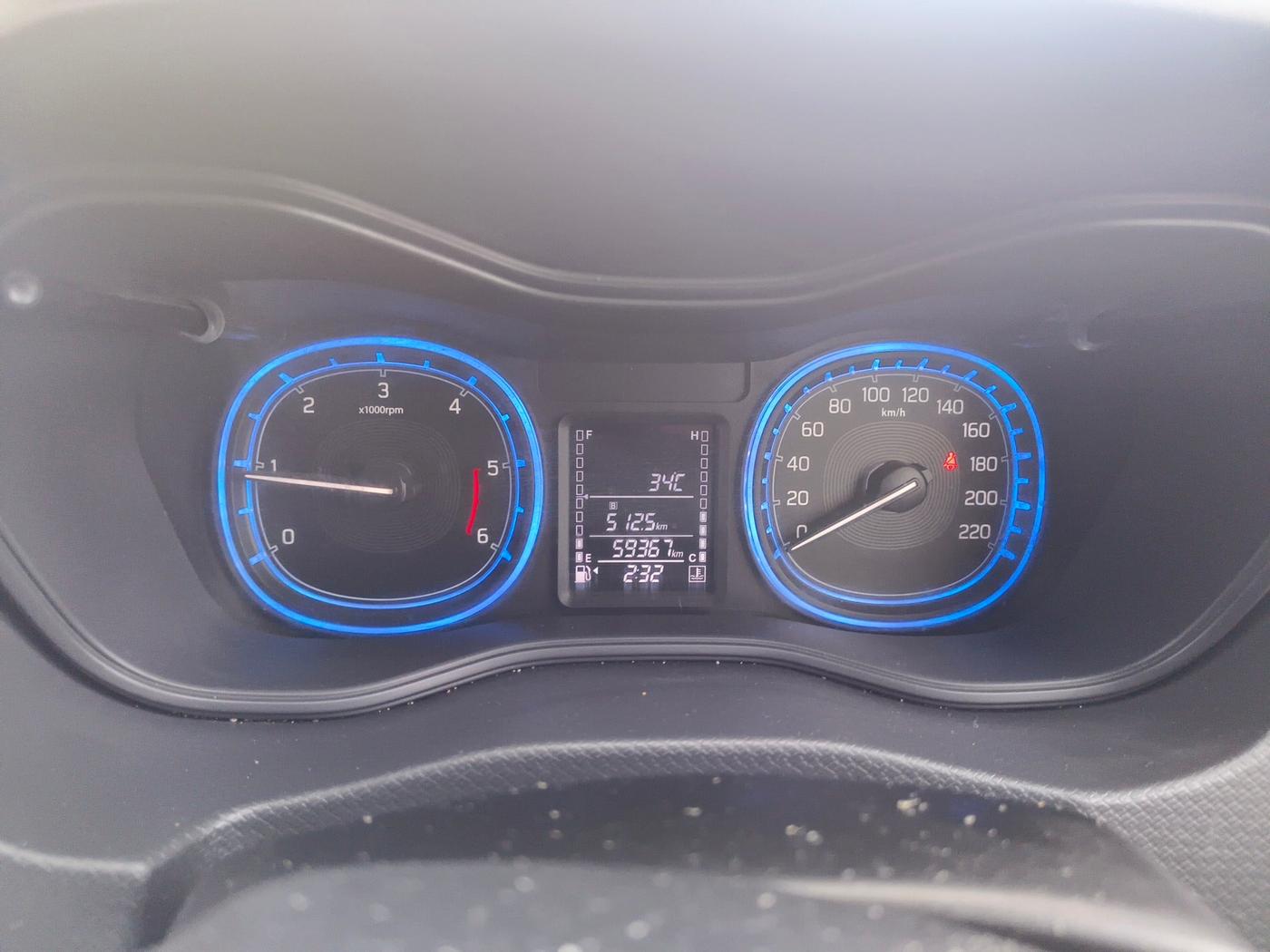 2018 Maruti Vitara Brezza ZDI, Diesel, Manual, 59,367 km, interior