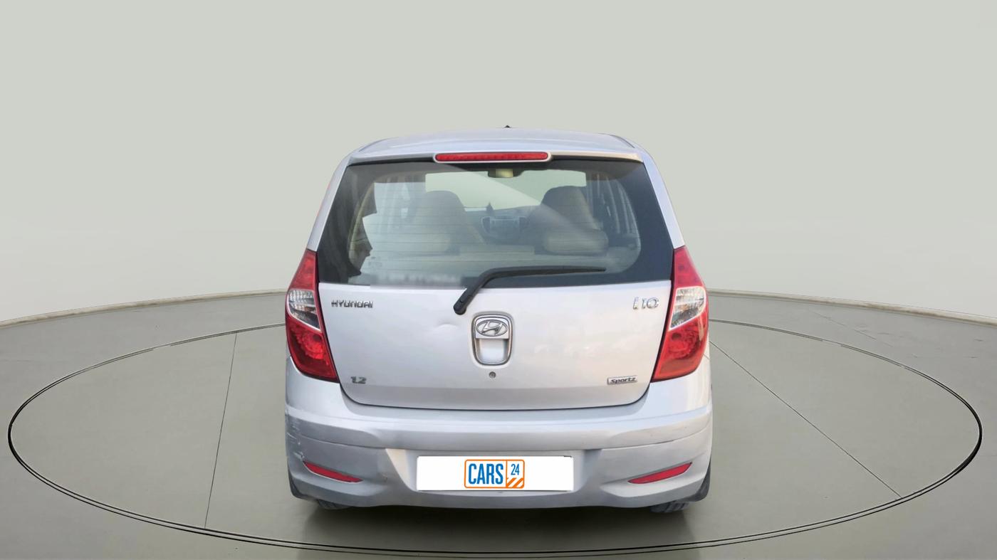 2012 Hyundai i10 SPORTZ 1.2, Petrol, Manual, 51,467 km, exterior