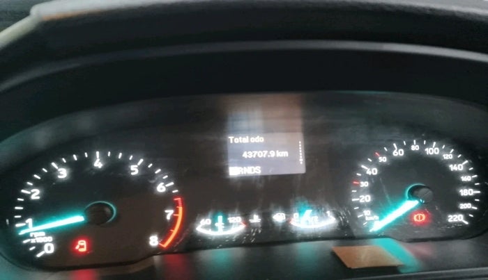 2018 Ford Ecosport TITANIUM + 1.5L PETROL AT, Petrol, Automatic, 43,707 km, interior